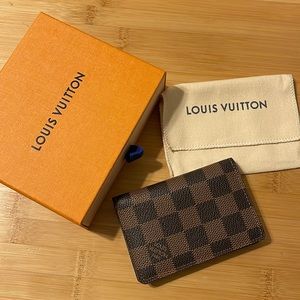 Louis Vuitton Brown Checkered Wallet
